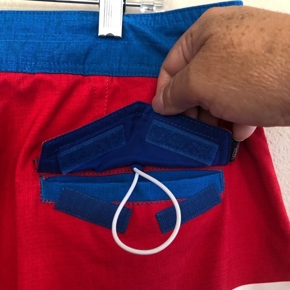 Vans Men's Off The Wall Stretch Ghost Trees Colorblock Board Shorts Size 34 - Picture 11 of 16